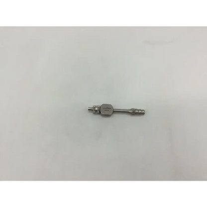 Silver metal suction tube with hexagonal head and threaded ends for mizuho 07-119-01sc suction use
