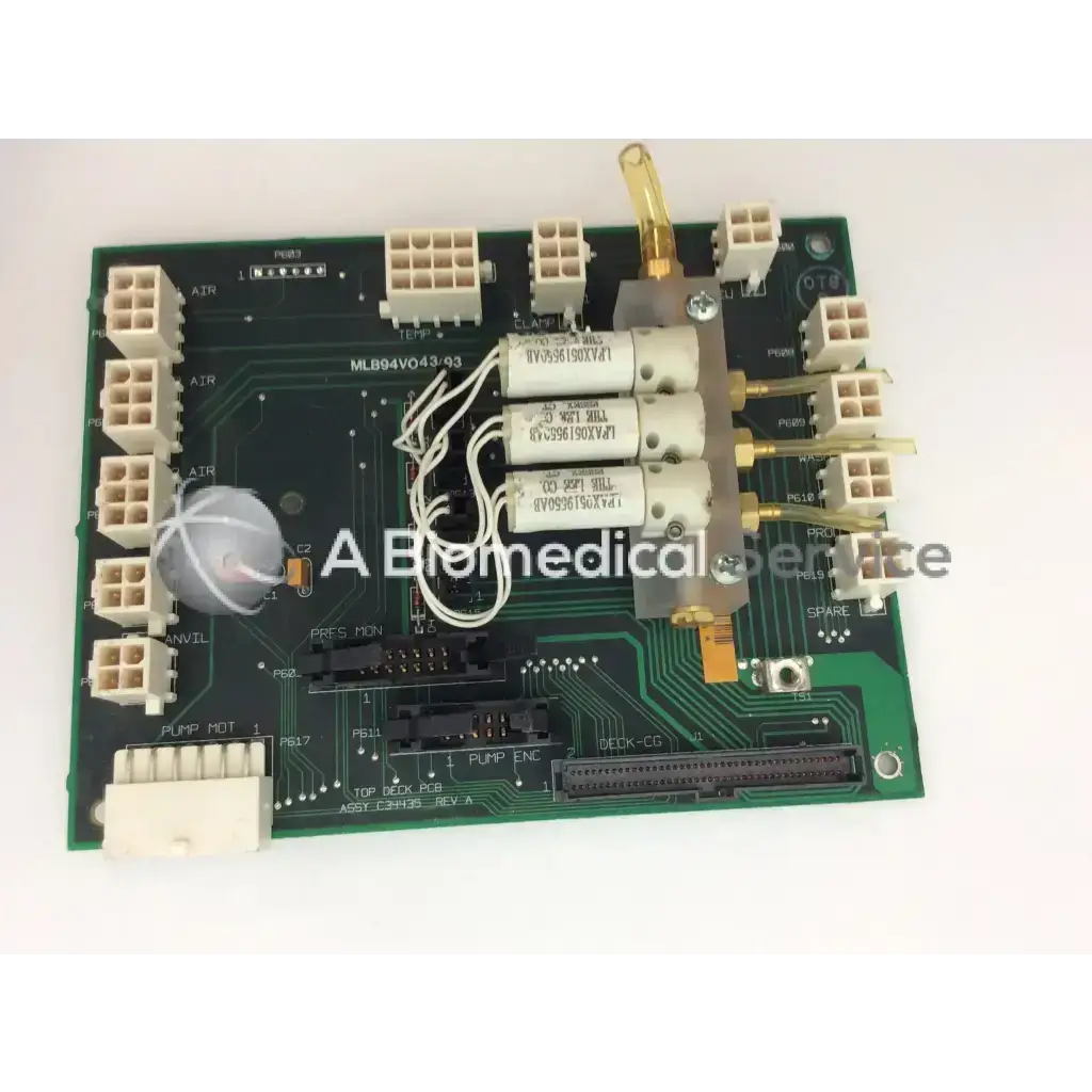 MLB94VO43/93 C34435 Rev A Top Deck PCB Board - Medical parts