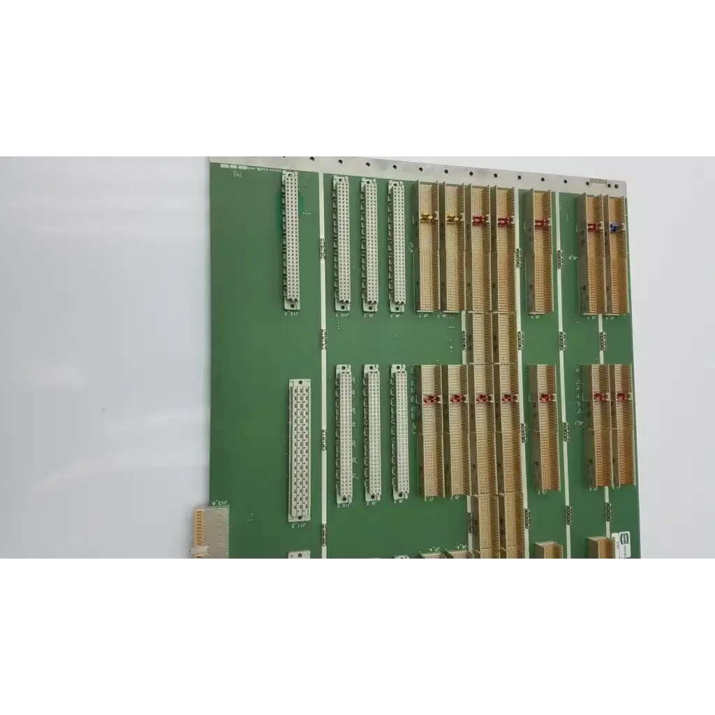 Green circuit board motherboard idunn fa200985 rev with gold and white connectors for vingmed ultrasound device