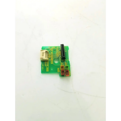 Green motor base relay 60000 series circuit board with beige and black connectors for motor base applications