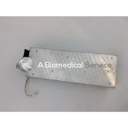 Silver rectangular msp1641 condor power supply with textured surface and attached white spherical component