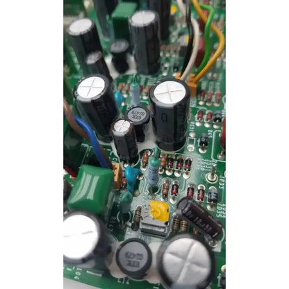 Green circuit board of nayuta nb497 spu-10 94v-0 power supply control board with capacitors and resistors for supply control