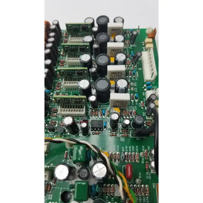 Nayuta nb497 spu-10 94v-0 green power supply control board with black and silver capacitors and integrated circuits