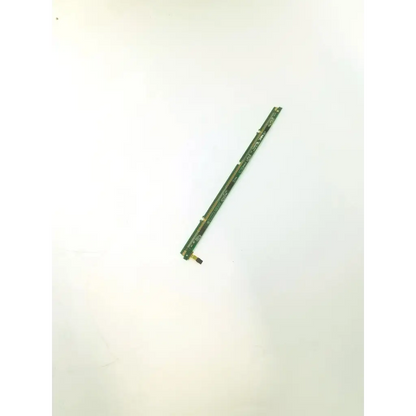 Green rectangular electronic circuit board nec 213pw with soldered components and black connector for bbcb3-6 use