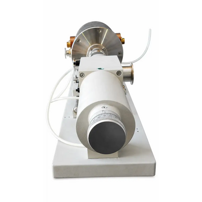 Silver and white biomed certified netzsch dil 402 e7 g-py high-temperature dilatometer with circular millimeter dial