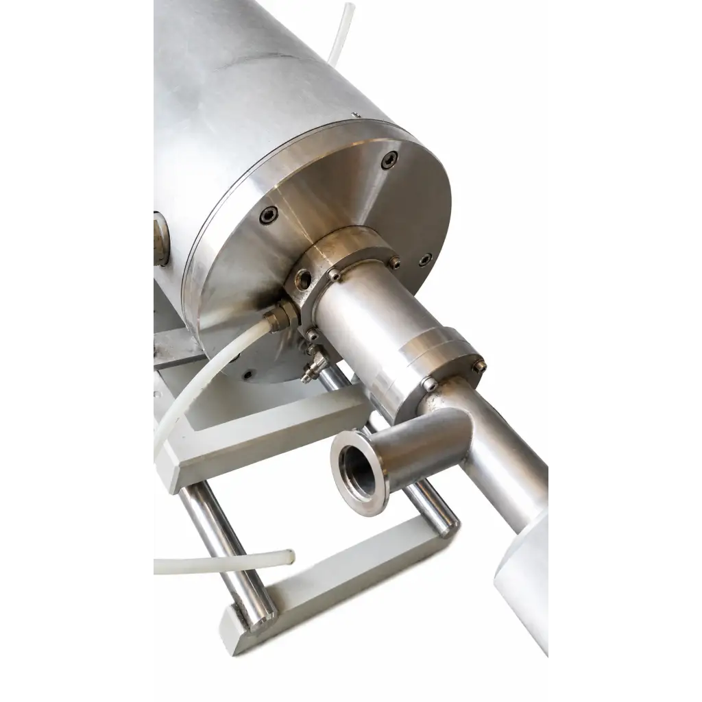 Stainless steel biomed certified netzsch dil 402 e7g-py high-temperature horizontal dilatometer with polished cylindrical body and threaded fittings