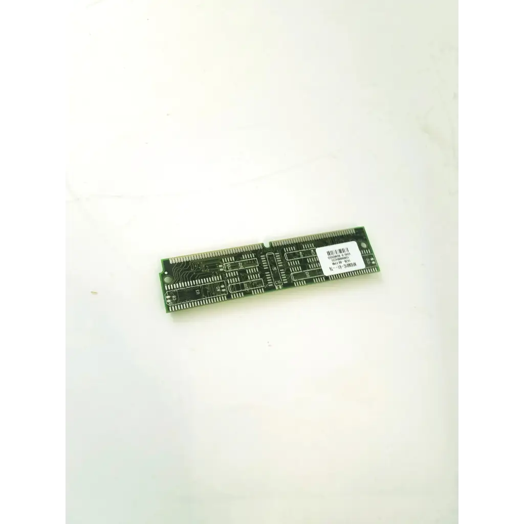 Green circuit board memory module with gold contacts and white label for nf03601c-61-t6 control board