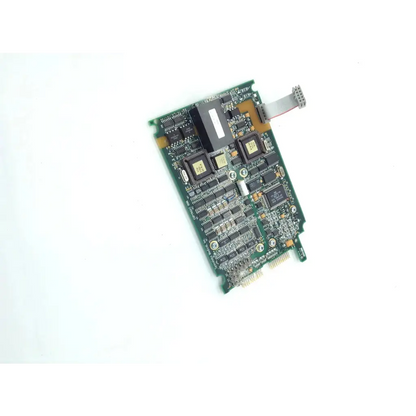Nibp assembly board 0320-0324 with green circuit board black gold components and ribbon cable connector
