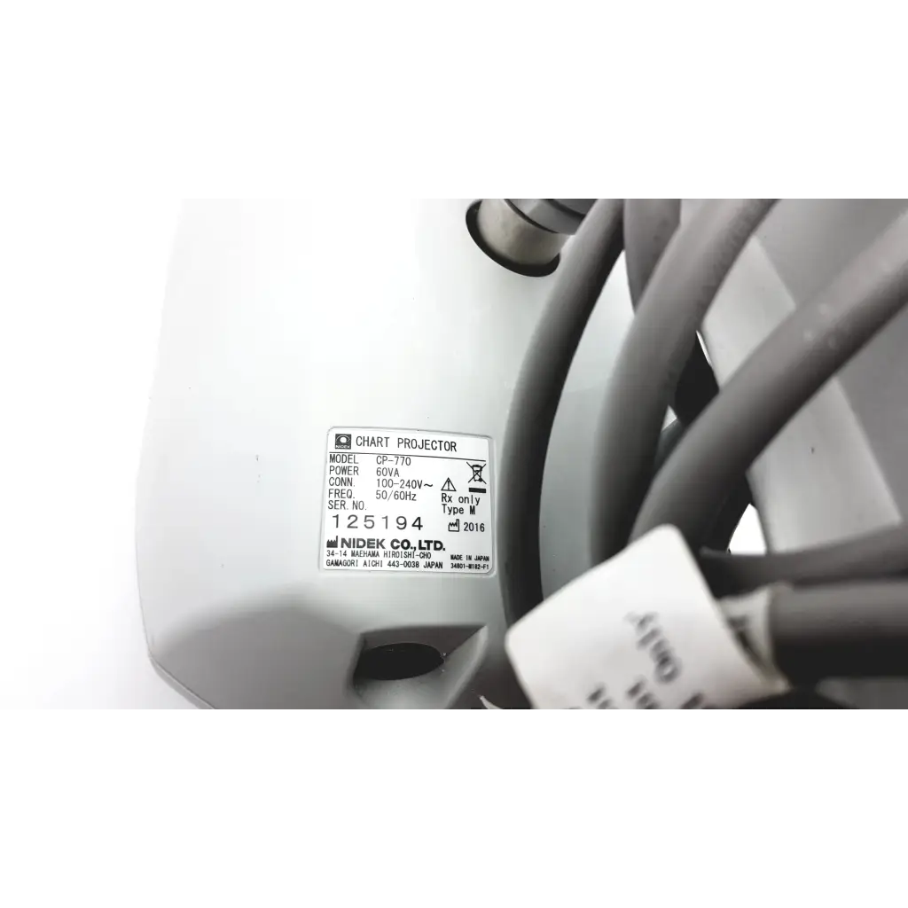 Load image into Gallery viewer, Nidek CP-770 Chart Projector w/ Wall Mount - Healthcare Lab
