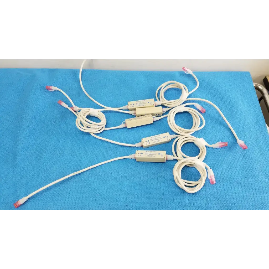 Reuse Medical Nihon Kohden HIT-100 QW-100Y Hyper Isolation Transformer w/ Cable Medical Cables & Cords, second-hand product photo 1