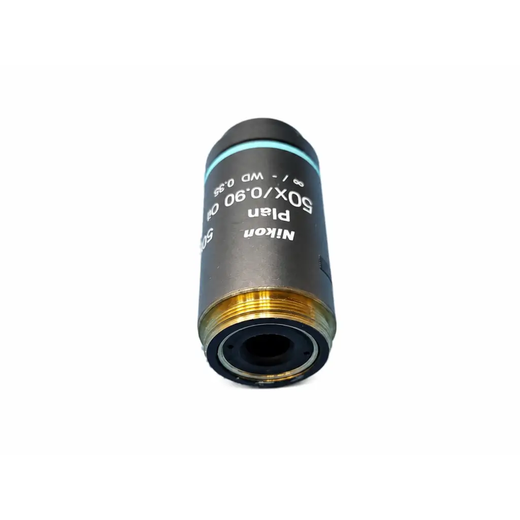 Nikon Plan 50X/0.90 Oil Microscope Objective - Biomed