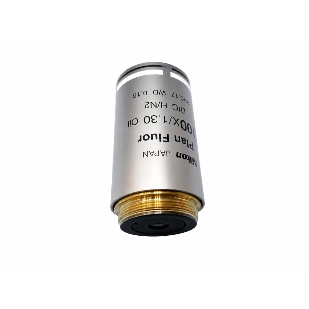 Nikon Plan Fluor 100X/1.30 Oil DIC H/N2 Microscope