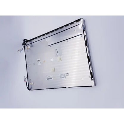 Silver-framed nl160120bm27-11a lcd screen display panel with matte black bezel and visible internal components
