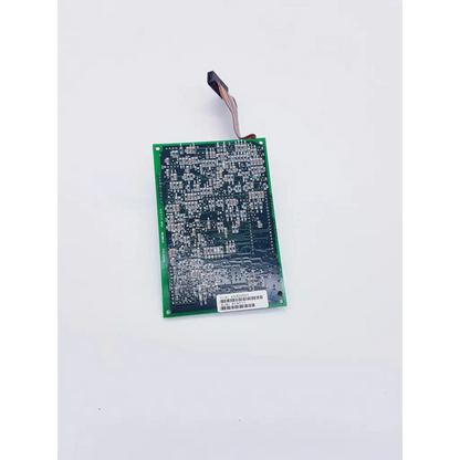 Novametrix 25300001 controller green circuit board with black connector and multicolored wires for nibp assembly board use