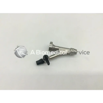 Silver surgical instrument with black plastic handle and cap olympus a20976a single bridge product image