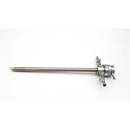Silver olympus a2181 27fr resectoscope urology with long slender shaft and articulated handle with adjustment knobs