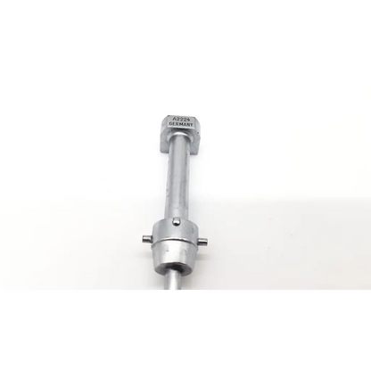 Silver metallic olympus a2224 surgical visual obturator with engraved a2224 germany on top square head