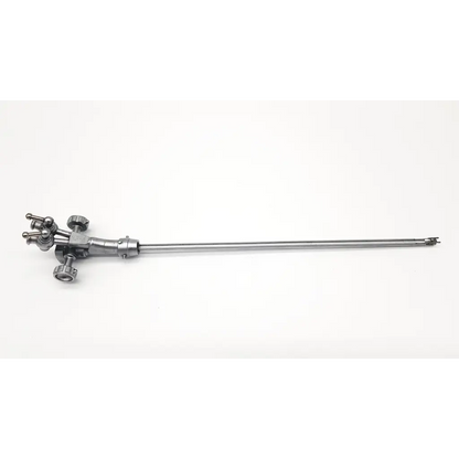 Stainless steel olympus a2279 double channel albarran bridge surgical retractor with slender shaft and adjustment knobs