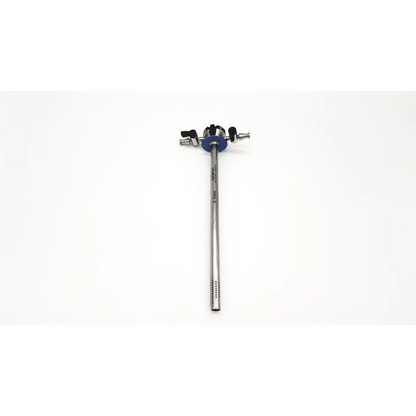 Stainless steel outer sheath with blue circular component and black handles for olympus a42021a resectoscope urology