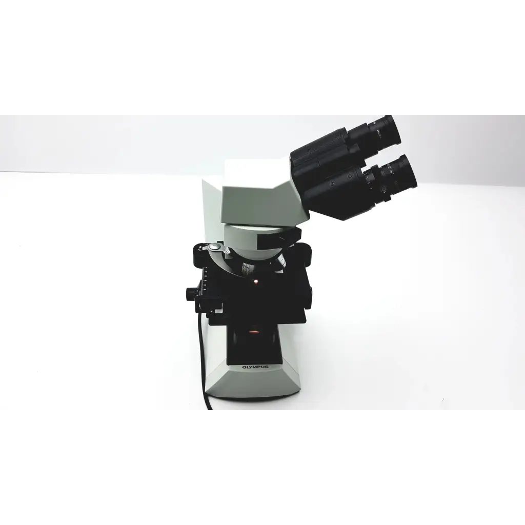 Black and white olympus cx41rf microscope with dual eyepieces stereo microscope for precise laboratory use