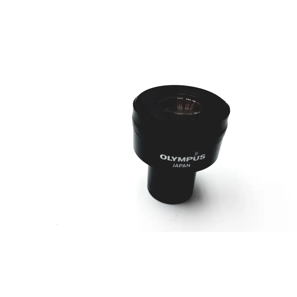Black olympus japan wk 10x 20l eyepiece microscope objective lens with japan engraved below brand name