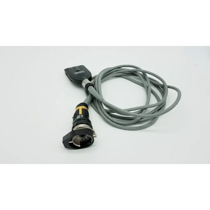 Gray coiled cable with black and yellow connector for olympus otv-s7proh-hd-12e autoclavable camera head accessory