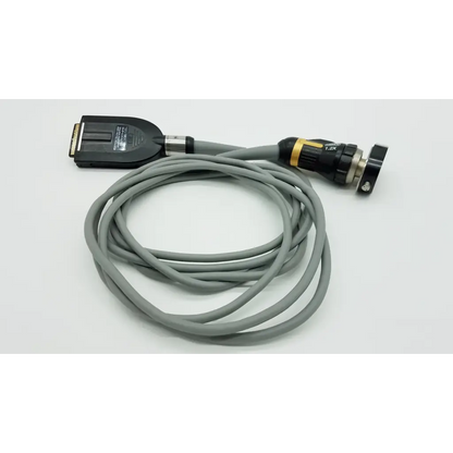 Gray coiled cable with black connectors for olympus otv-s7proh-hd-12e autoclavable camera head including gold-plated d-sub port