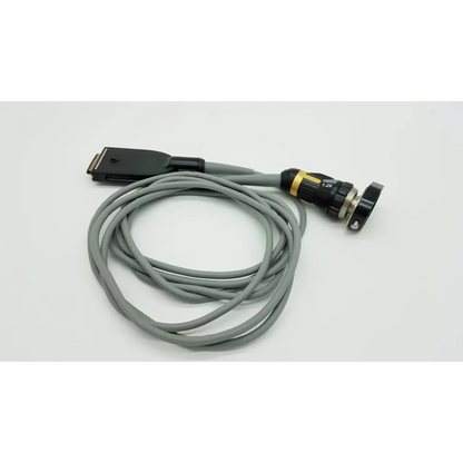 Gray coiled cable with black connectors including a gold accent labeled 1.2x for olympus otv-s7proh hd autoclavable camera head