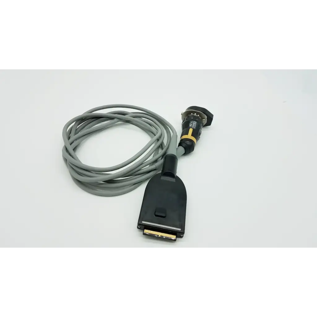 Gray coiled cable with black connectors and gold-plated interface for olympus otv-s7proh-hd-12e autoclavable camera head