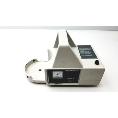 Olympus ssu-2 microspectrophotometer with beige plastic casing and black gauge for endoscope aspiration selling as-is best offer