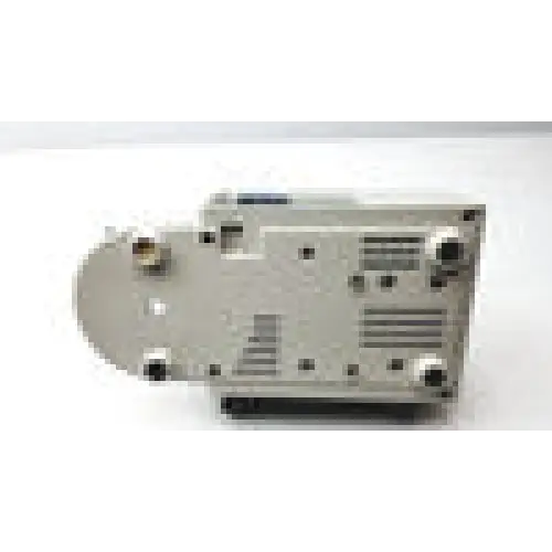 Silver metallic olympus ssu-2 industrial device with ventilation slots and threaded ports for endoscope aspiration selling as-is