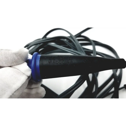 Black plastic olympus wa00014a bipolar hf cable with blue wacool connector 4m length for medical use