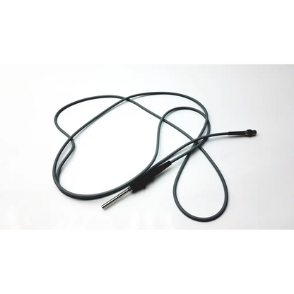 Black olympus wa03200as fiber optic light cable with metallic 6.35mm jack and plastic connector for endoscopy use