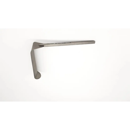 Omni-Tract 11514 kelly retractor in stainless steel with polished finish and l-shaped design for surgical use