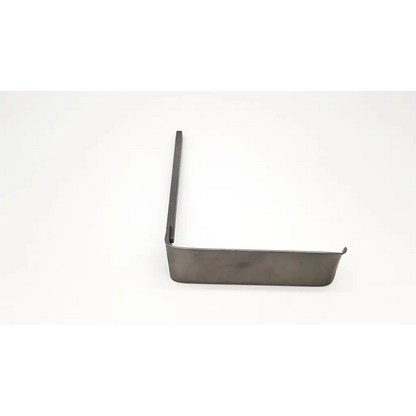 Black metal l-shaped shelf bracket supporting omni-tract 11515 kelly retractor blade fixed model product display