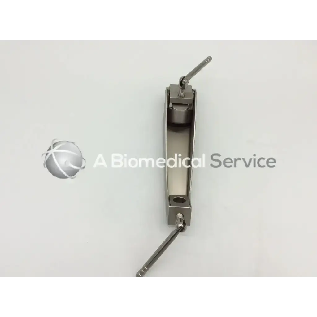 Stainless steel surgical nail clipper with lever mechanism and adjustable jaws for ima retractor rail clamp use