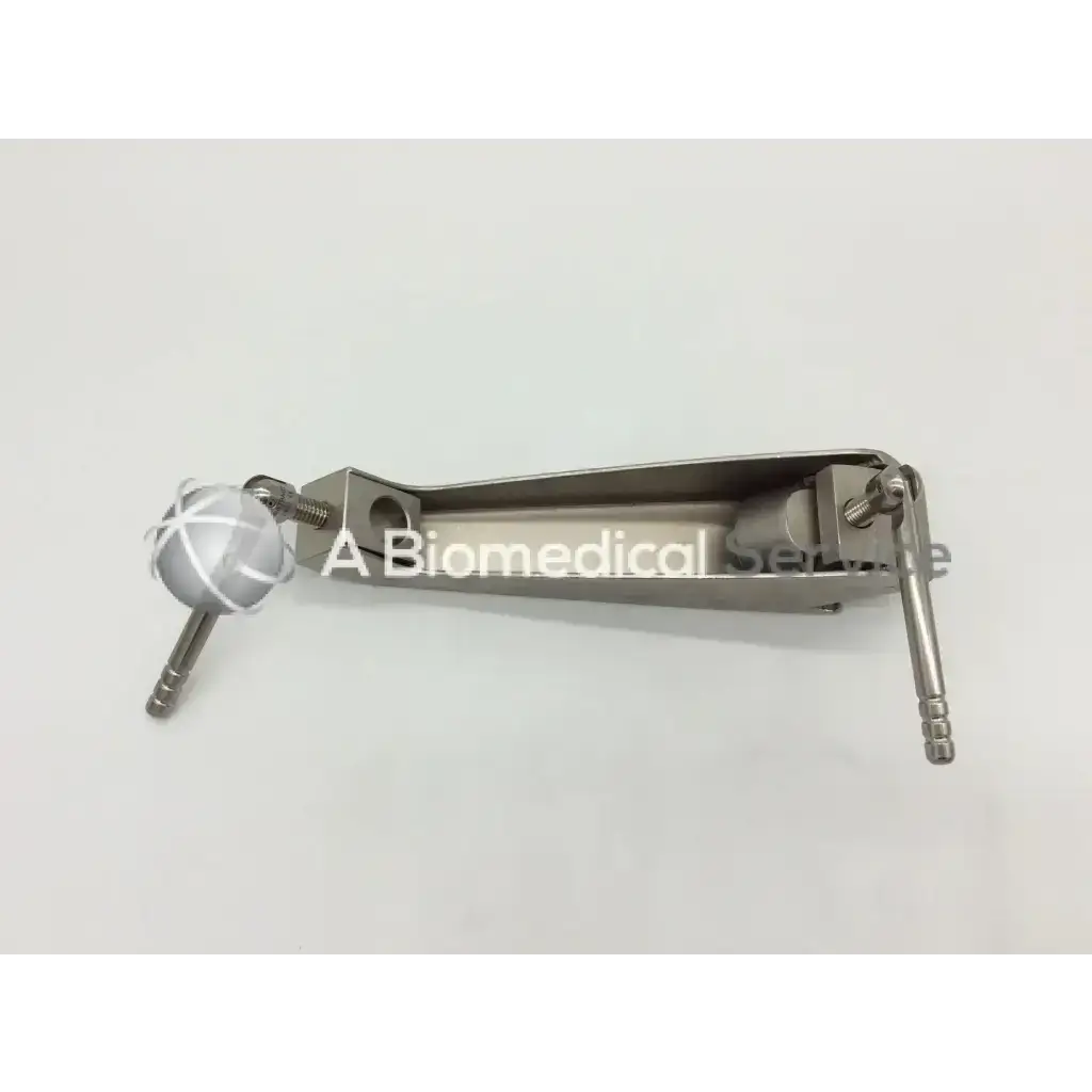 Omni-Tract 3635 stainless steel ima retractor rail clamp with spherical knob and adjustable clamping mechanism
