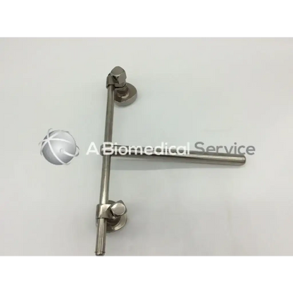 Stainless steel omni-tract surgical 3647 adjustable pittman t-post retractor with central bar and adjustable arms