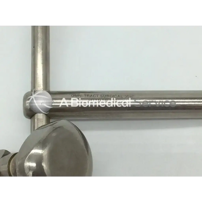 Stainless steel omni-tract surgical 3647 adjustable pittman t-post with spherical joint and clamps for precision use