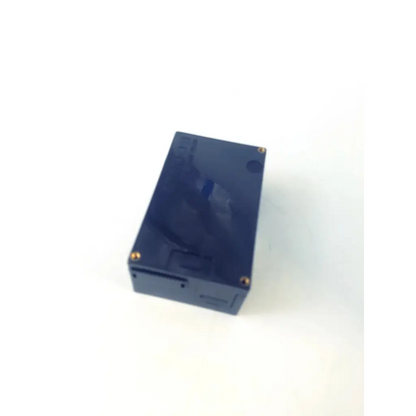 Dark blue rectangular plastic enclosure with gold screws for omron healthcare m2600 automatic blood pressure module