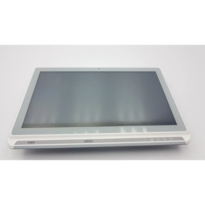 Onyx healthcare rfid venus-222st-c4-1010 monitor with white frame and sleek minimalist touchscreen design