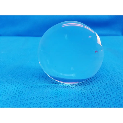 Clear transparent glass optical dome lens with smooth polished surface for topcon trc-nw8 retinal camera mount