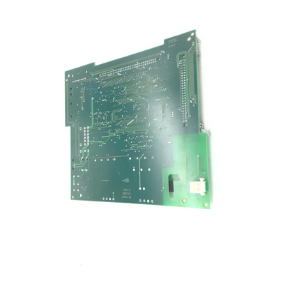 Original somanetics 311891 rev c controller green circuit board with silver traces and white connector for biomedical service replacement parts