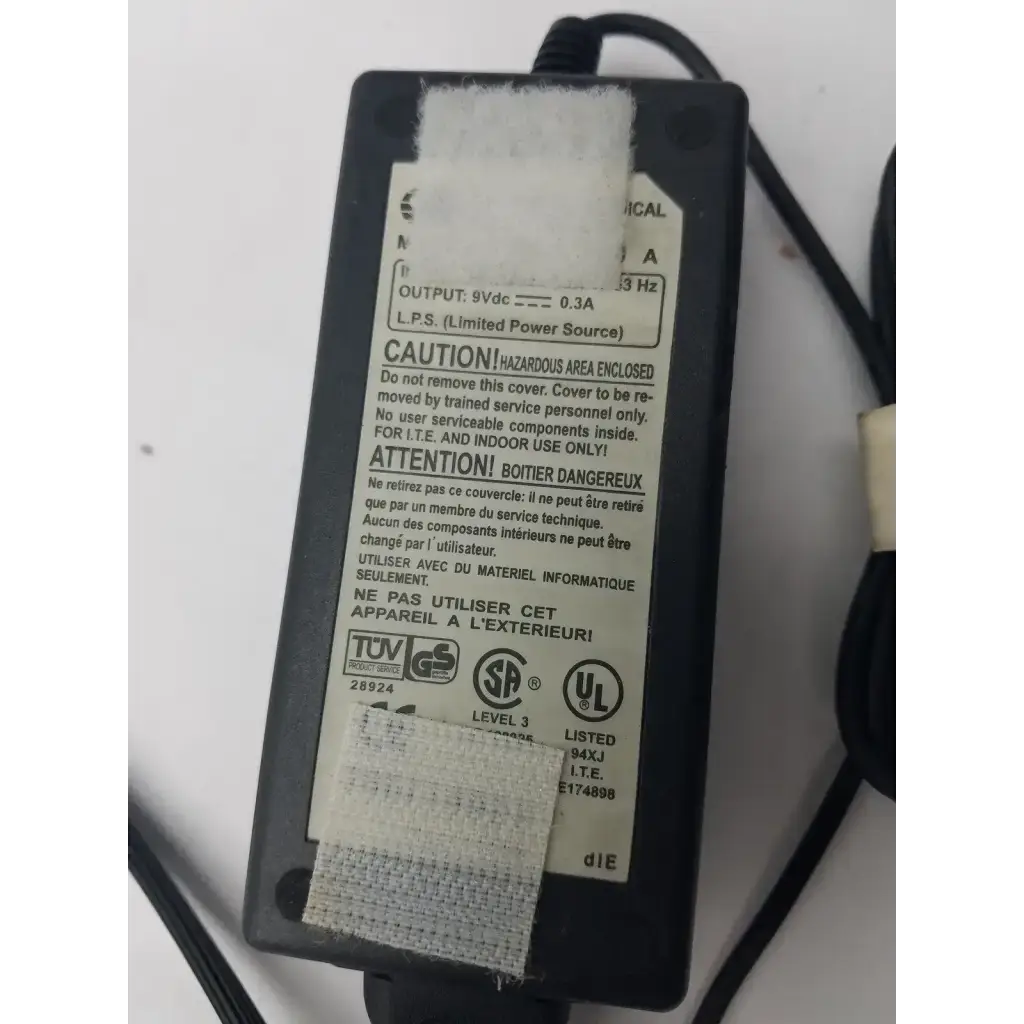 OTE SDS003-1010-A AC Adapter Output 9V DC 0.3A Power Supply Transformer Charger Power Supply, second-hand product photo 5