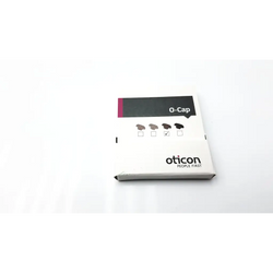 BioMedical-Oticon O-Cap Microphone Cover for Hearing Aids Medium Brown