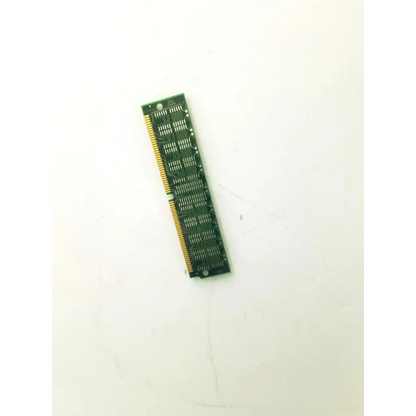 Green printed circuit board with gold contact pins of panasonic mn4117405csj-06 ram memory module