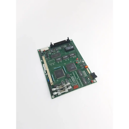 Green control board bbca2-12 with black integrated circuits and connectors pcb 50-01981-00 board bbca2-12 22523sm