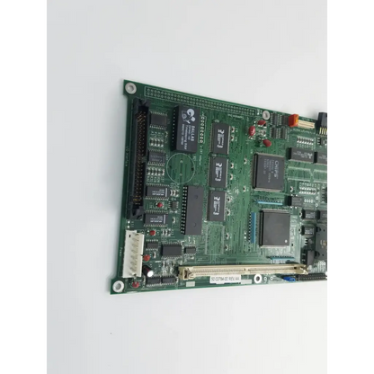 Green control board bbca2-12 pcb 50-01981-00 with black integrated circuits and various connectors