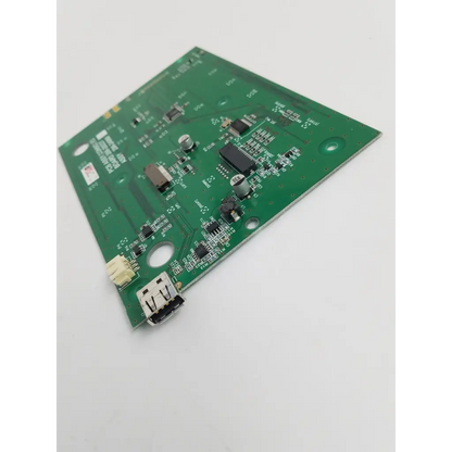 Green rectangular pcb console board 206-29237 assy 206-24980 with electronic components and usb port