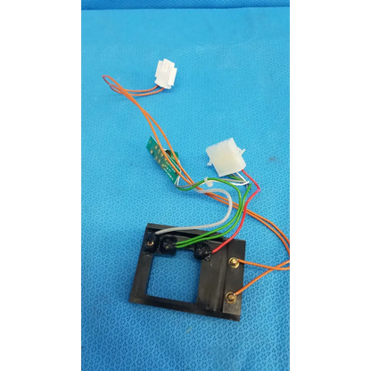Black plastic harness assembly with colored wires and white connectors for trc-nw6s circuit board retinal camera